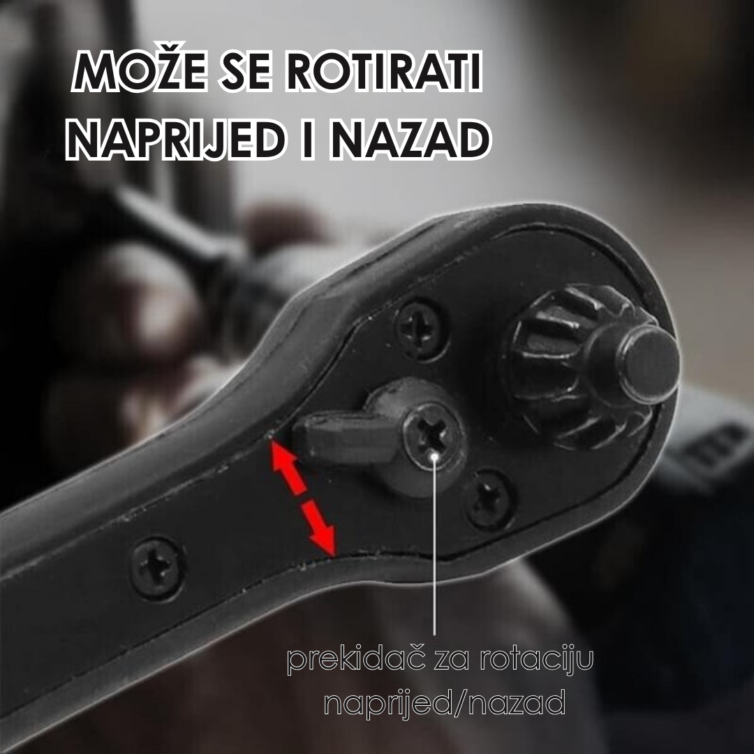 2 u 1 Ključ za Stezanje Glave Bušilice