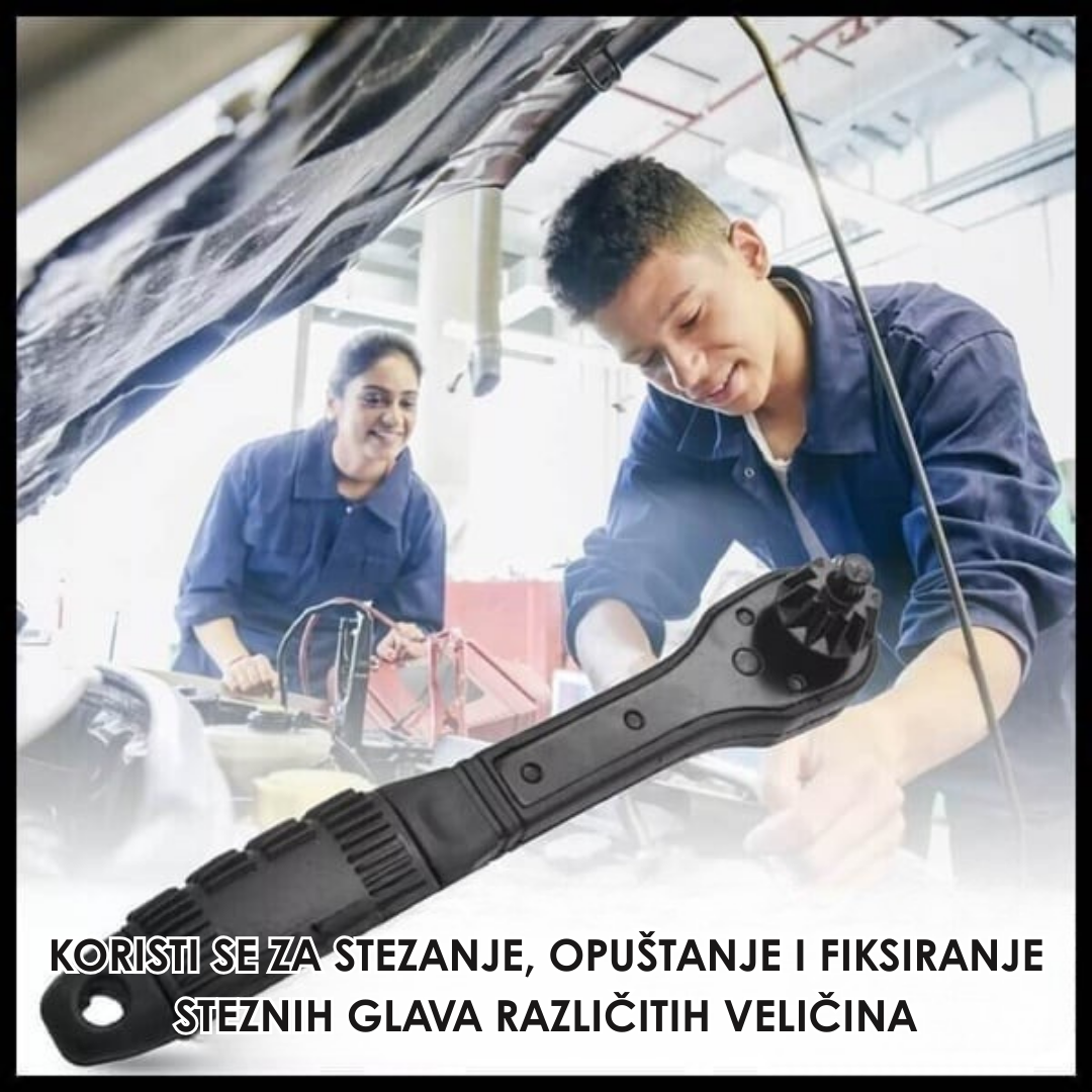 2 u 1 Ključ za Stezanje Glave Bušilice