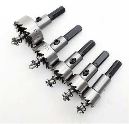 Komplet Burgija/Krunica  Za Metal (5 Komada)