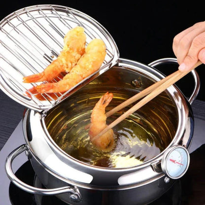 Japanska friteza sa kontrolom temperature