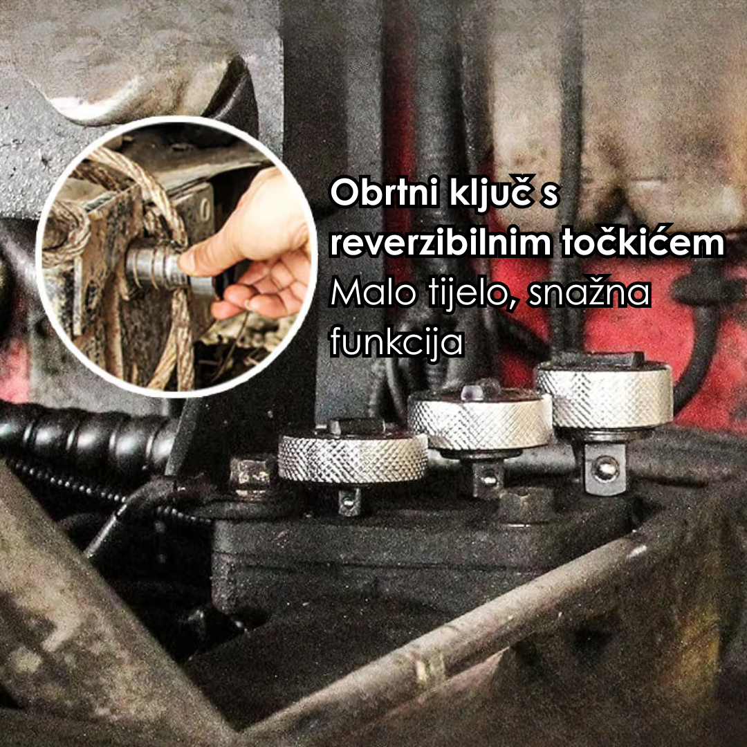 Obostrani Obrtni Ključ s Točkićem ( 3 KOMADA )