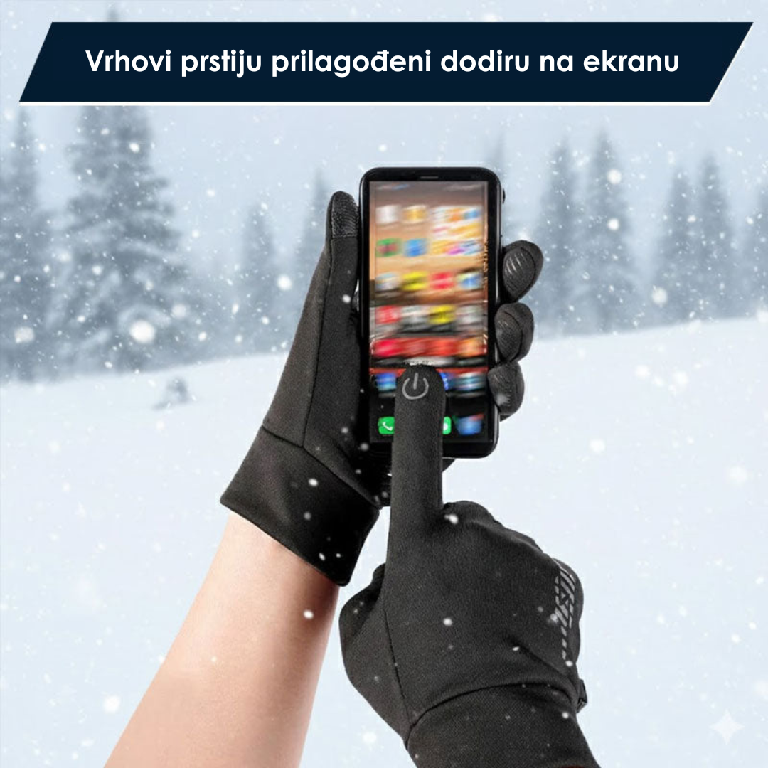 Protivklizne Vodootporne Tople Rukavice