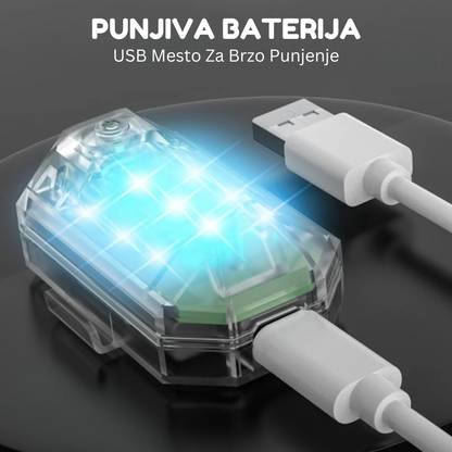 Set Svjetala Za Zaštitu Na Putu