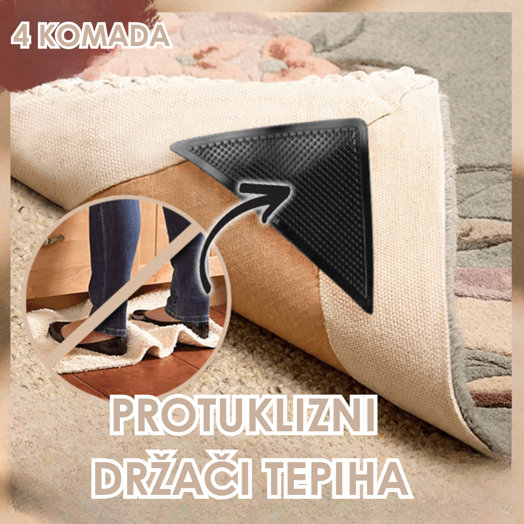 Industrijski Neklizajuće Držači za Tepihe (4 Komada)