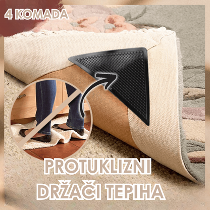 Industrijski Neklizajuće Držači za Tepihe (4 Komada)