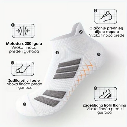 Unisex sportske čarape s ojačanjem