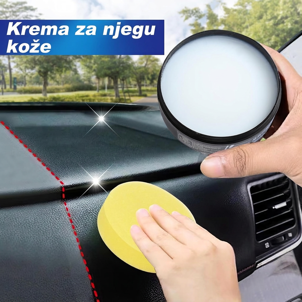Krema za njegu kože u autu