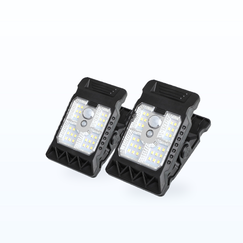 Paket od 2 solarne LED lampe sa štipaljkom
