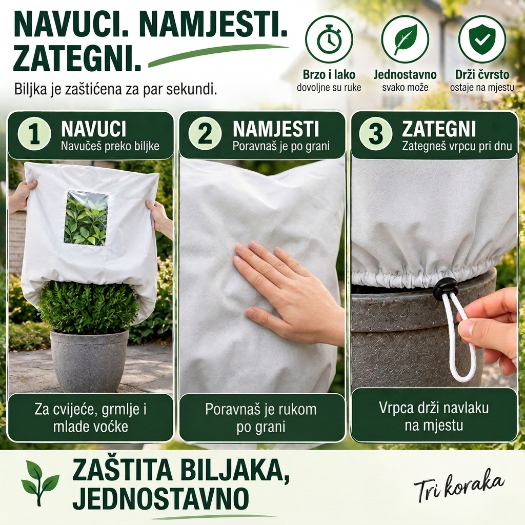 Navuci, namjesti, zategni
