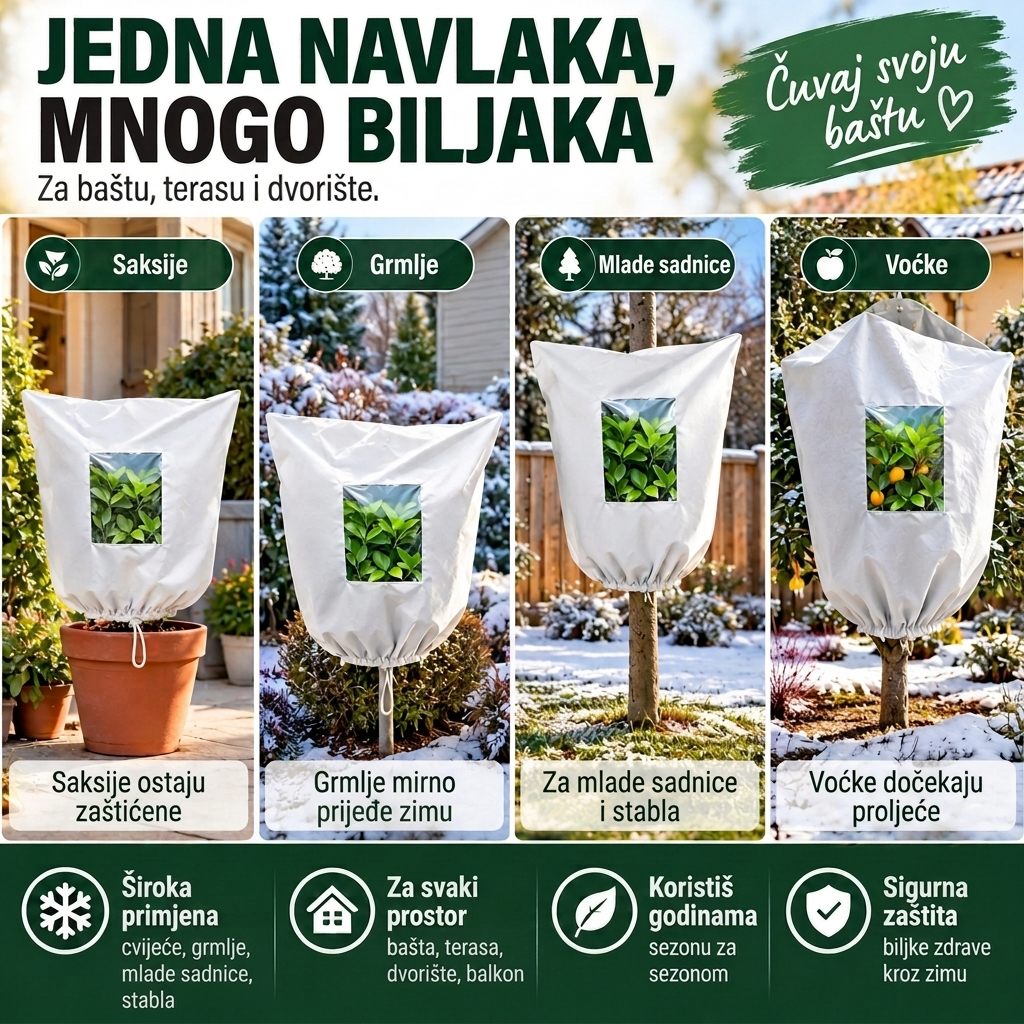 Jedna navlaka, mnogo biljaka