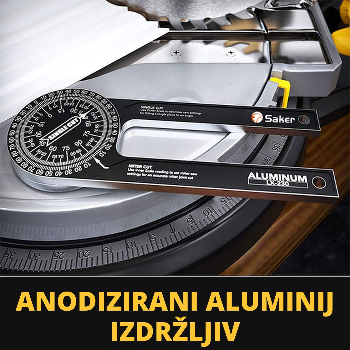 Anodizirani aluminij, izdržljiv