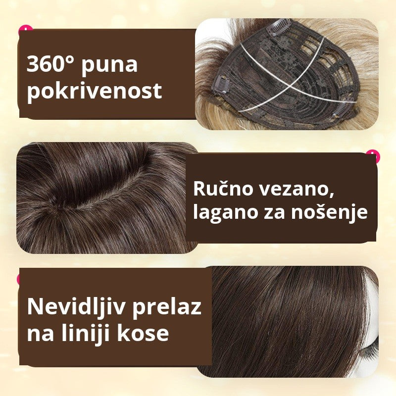 360 stepeni pokrivenost, ručno vezano, nevidljiv prelaz
