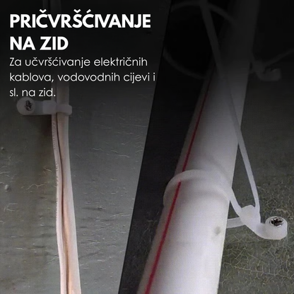 Ultra Kvalitetna Vezica Za Kablove Visoke Nosivosti (100 Komada)