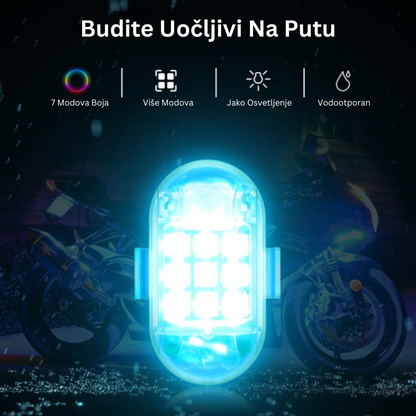 Set Svjetala Za Zaštitu Na Putu