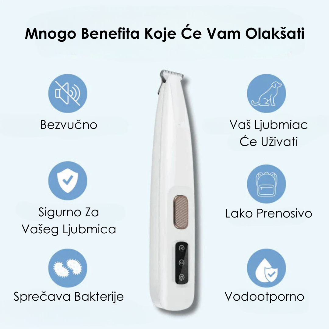 Deluxe PawCare – Premium trimer za šape bez stresa