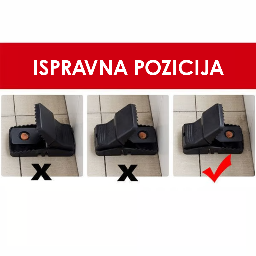 Visokoosjetljiva klopka za miševe