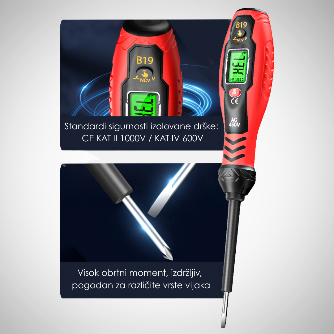 Inteligentni Šrafciger Za Provjeru Napona