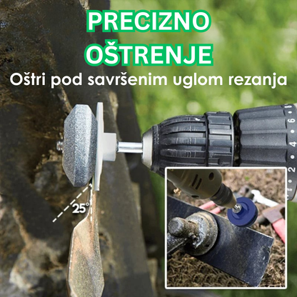 Alat za Oštrenje Sječiva/Noža Kosilice