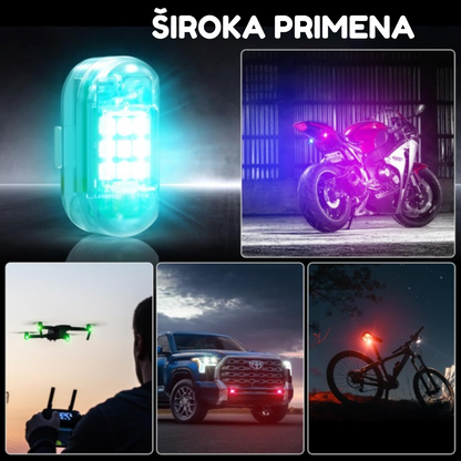 Set Svjetala Za Zaštitu Na Putu