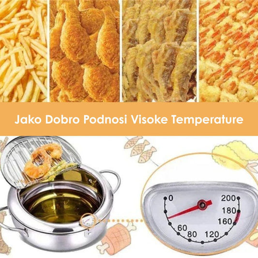 Japanska friteza sa kontrolom temperature