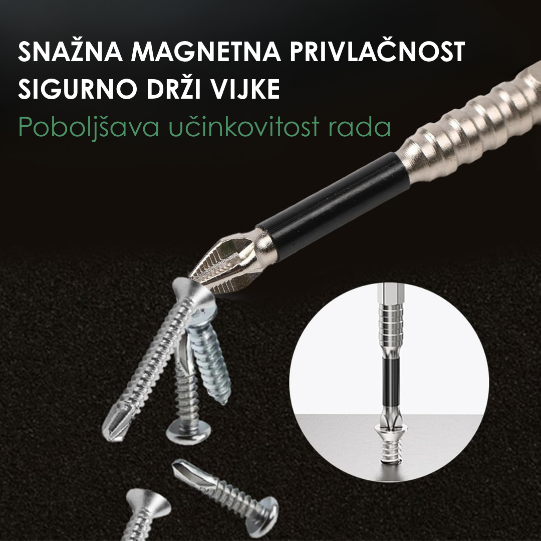 Profesionalni Set od 9 KOMADA Visokomagnetnih Odvijača