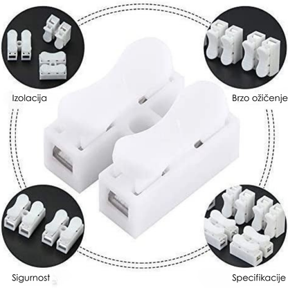 Brzi Konektori za Žice - 50 Komada