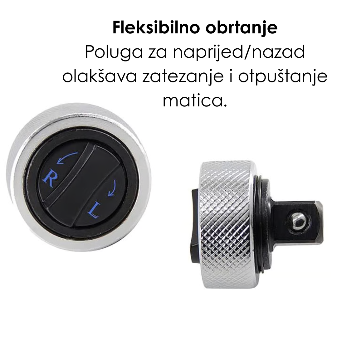 Obostrani Obrtni Ključ s Točkićem ( 3 KOMADA )