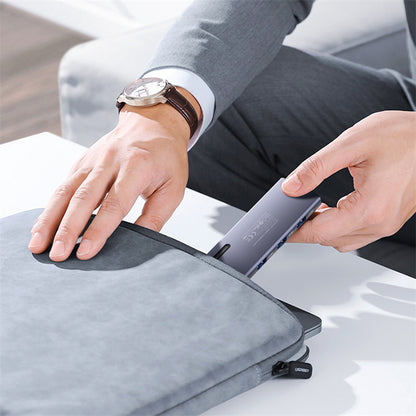 LDNIO USB-C Hub - Docking Stanica 6u1 - USB 3.0 - 5GBPS