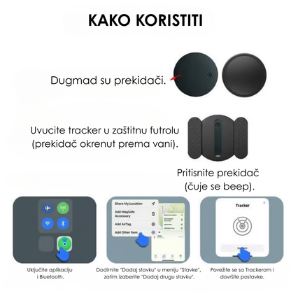 Mini GPS Lokator / Tracker - iOS i Android