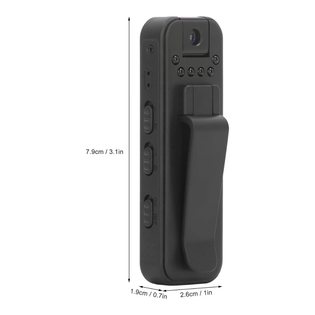 FULL HD Punjiva Mini Kamera Sa Noćnim Snimanjem i Rotirajućim Objektivom