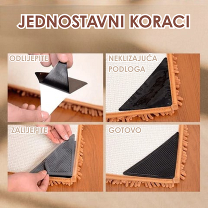 Industrijski Neklizajuće Držači za Tepihe (4 Komada)