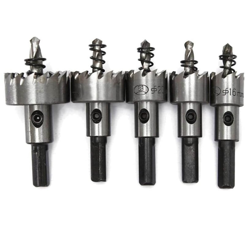 Komplet Burgija/Krunica  Za Metal (5 Komada)