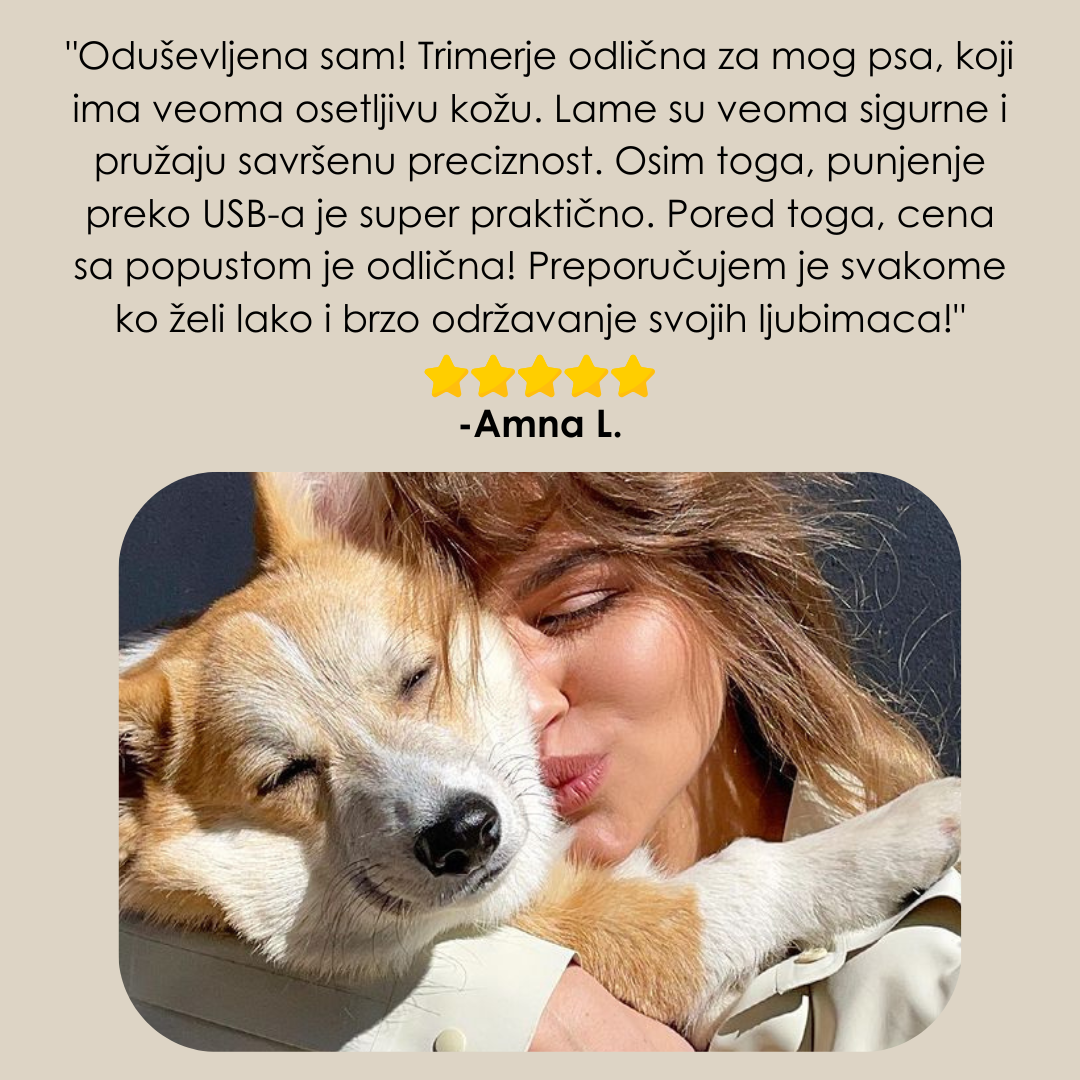 Deluxe PawCare – Premium trimer za šape bez stresa