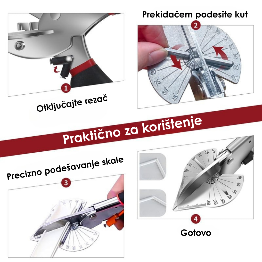 Višenamjenske Makaze Za Uglove