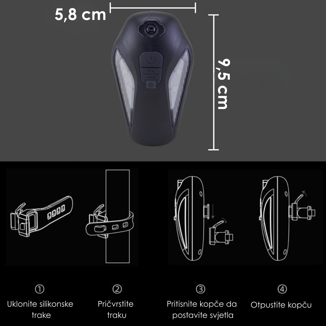 Zadnje Svjetlo Za Bickil Krila Anđela