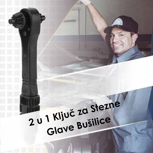 2 u 1 Ključ za Stezanje Glave Bušilice