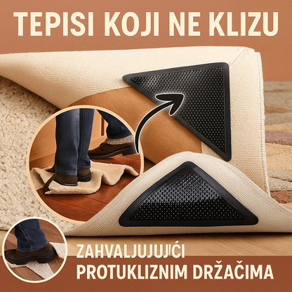 Industrijski Neklizajuće Držači za Tepihe (4 Komada)