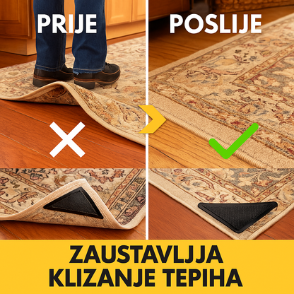 Industrijski Neklizajuće Držači za Tepihe (4 Komada)