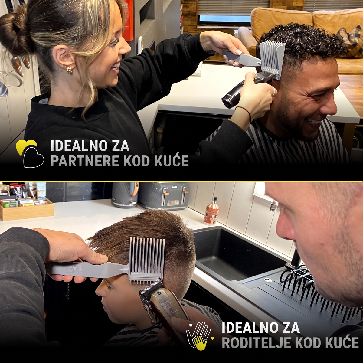 Sisanje kod kuce, partneri i roditelji