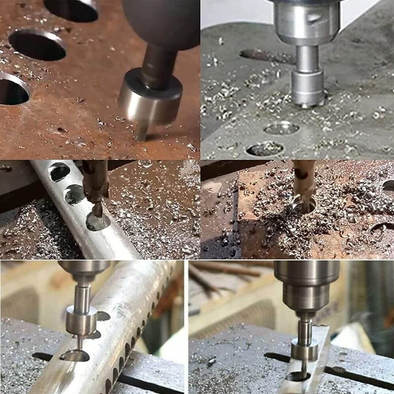 Komplet Burgija/Krunica  Za Metal (5 Komada)