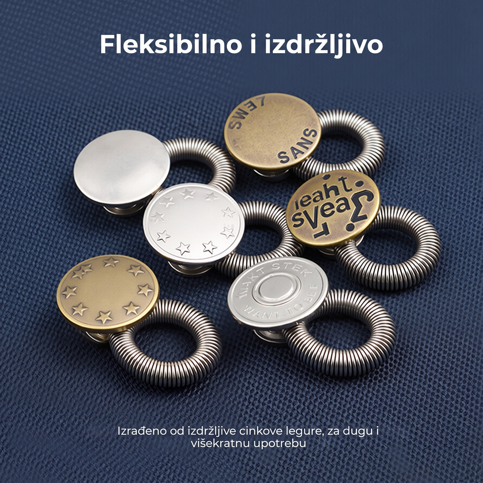 Fleksibilno i izdržljivo — cinkova legura za višekratnu upotrebu