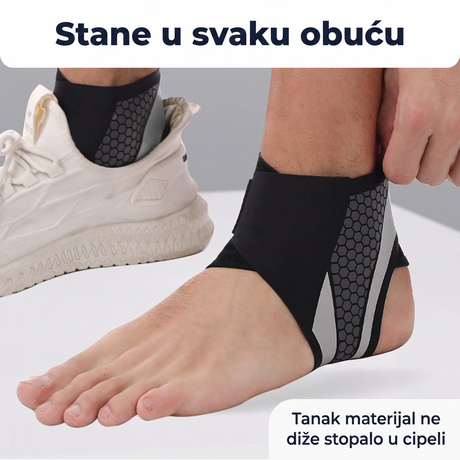 Stane u svaku obuću — tanak materijal ne diže stopalo u cipeli
