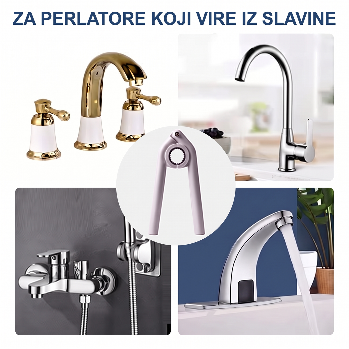 Za perlatore koji vire iz slavine