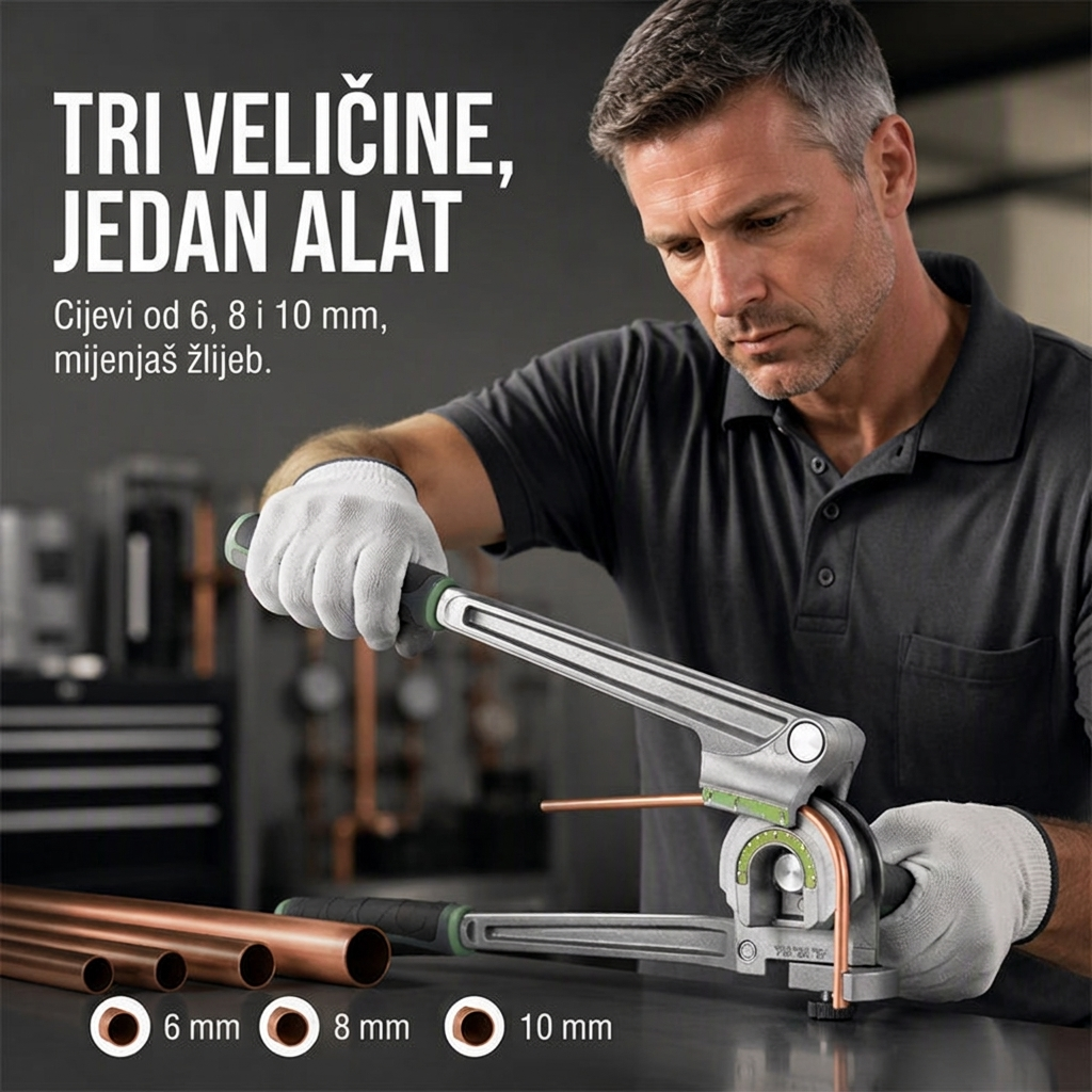 Tri veličine, jedan alat: 6, 8 i 10 mm