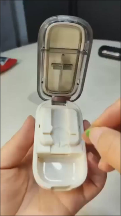 Multifunkcionalna sjeckalica tableta s kutijom za čuvanje – visok kvalitet