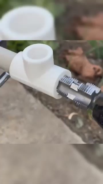 Komplet za Narezivanje Navoja na PVC Cijevi