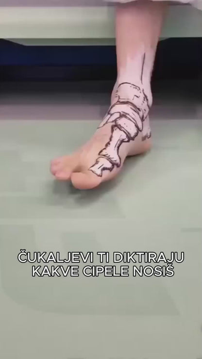 Traka za čukljeve — udobna kineziološka traka, elastična, hipoalergena - SET OD 20
