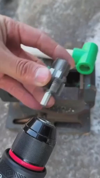 Komplet za Narezivanje Navoja na PVC Cijevi