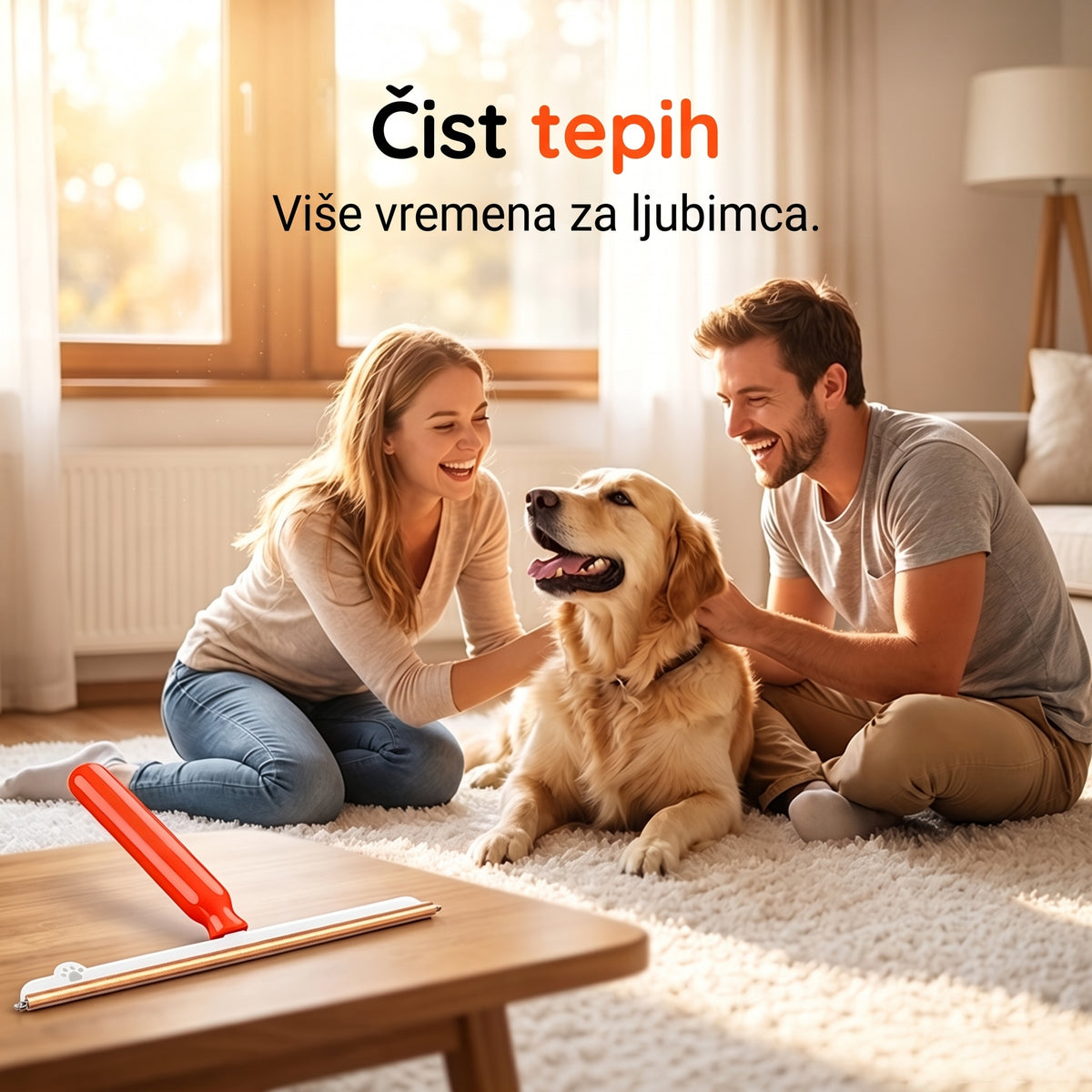 Čist tepih, više vremena za ljubimca